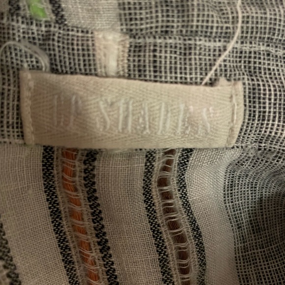 CP Shades Striped Linen Tunic Free People Beach - Picture 4 of 12